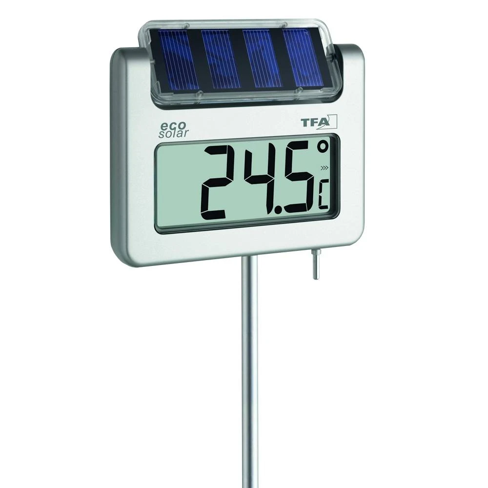 TFA Dostmann Thermometer Tuin Avenue Solar 1 TFA Dostmann Thermometer Tuin Avenue Solar