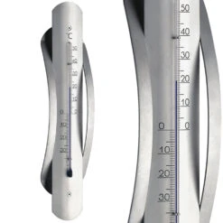 TFA Dostmann Thermometer Aluminium 28,5 Cm