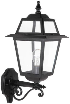 Franssen Franssen Gevellamp Up Perla Zwart - 12V