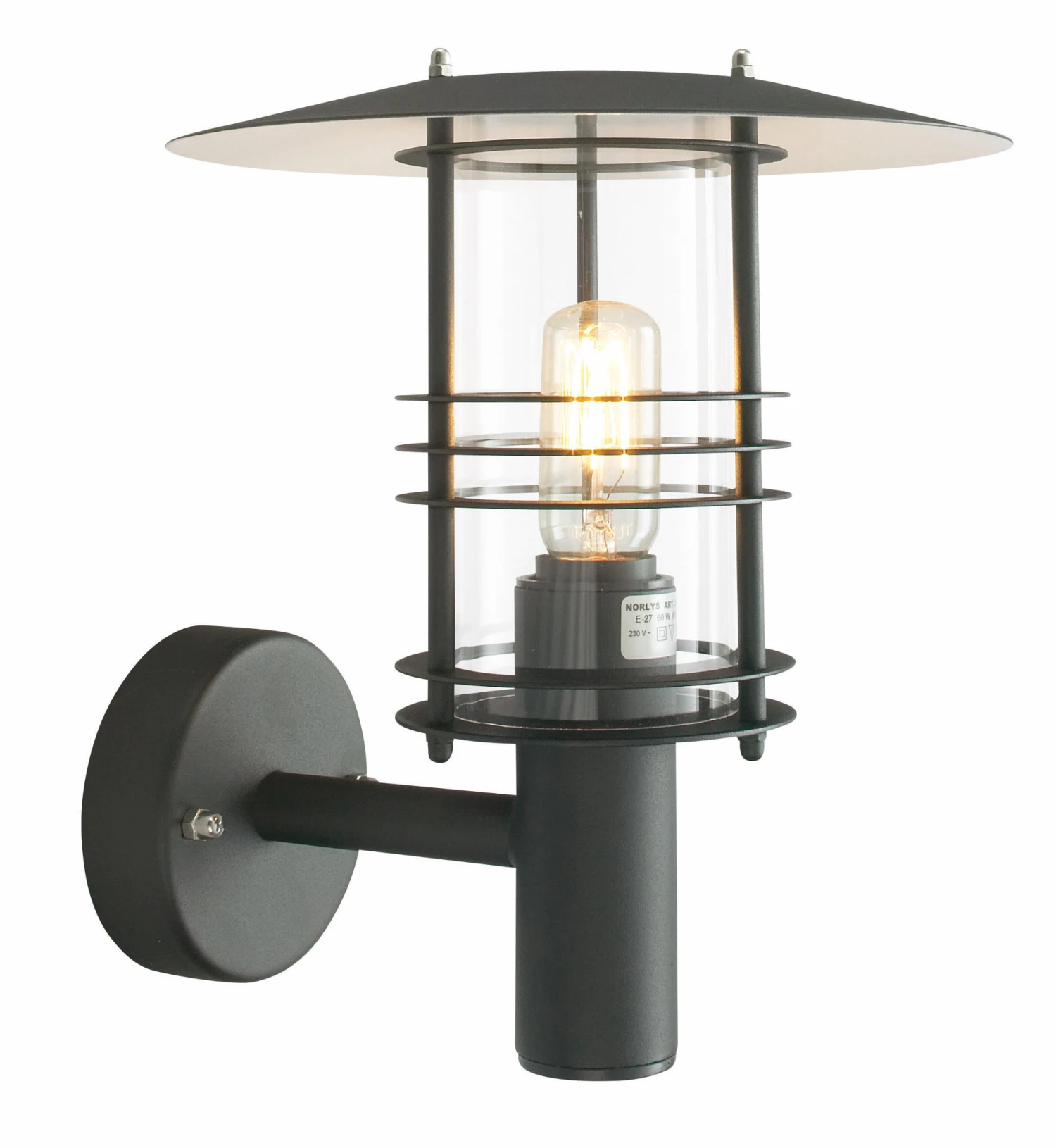 Franssen Franssen Gevellamp Buiten Selva Zwart - 12V 1 Franssen Franssen Gevellamp Buiten Selva Zwart - 12V