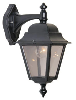 Franssen Franssen Gevellamp Down Quadrana 2 Zwart - 12V