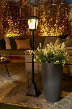 LuxForm Hybride Solar Tuinlamp Minnesota 50-100 Lumen -Tuinartikelen Verkoop Winkel image 1581