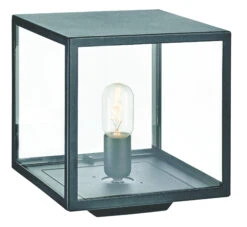 Franssen Sokkellamp Lofoten Vierkant Zwart