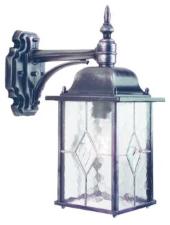 Franssen Gevellamp Hangend Wexford Zwart/zilver