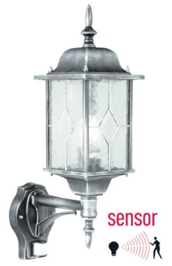 Franssen Gevellamp Wexford Met Bewegingssensor Zwart