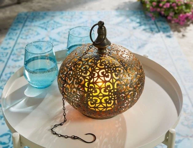 LuxForm Accu Marokaanse Lamp Tarsus 3 LuxForm Accu Marokaanse Lamp Tarsus - Afbeelding 3