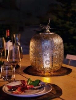 LuxForm Pompoen Lamp Tall Antique Silver 5 LuxForm Pompoen Lamp Tall Antique Silver -Tuinartikelen Verkoop Winkel image 1766