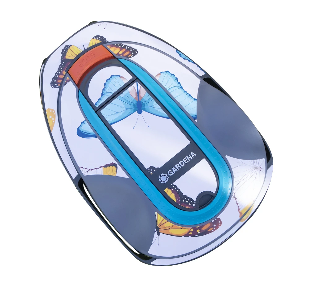 Twinckels Outfit Voor Gardena Robotmaaier 250/350/500 - Vlinder 3 1 Twinckels Outfit Voor Gardena Robotmaaier 250/350/500 - Vlinder 3