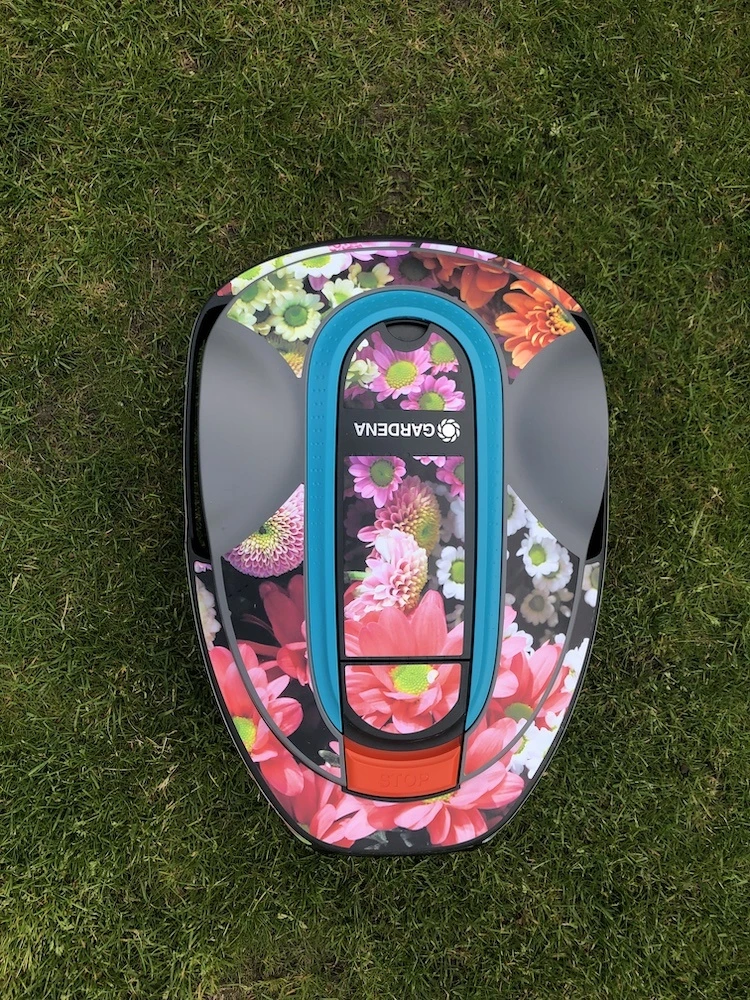 Twinckels Outfit Voor Gardena Robotmaaier Sileno - Bloemen 4 Twinckels Outfit Voor Gardena Robotmaaier Sileno - Bloemen - Afbeelding 4