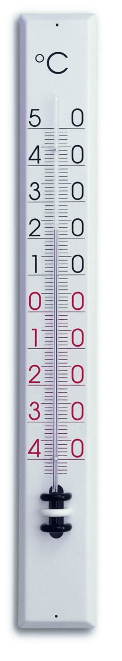 TFA Dostmann Thermometer Binnen/buiten Metaal Wit