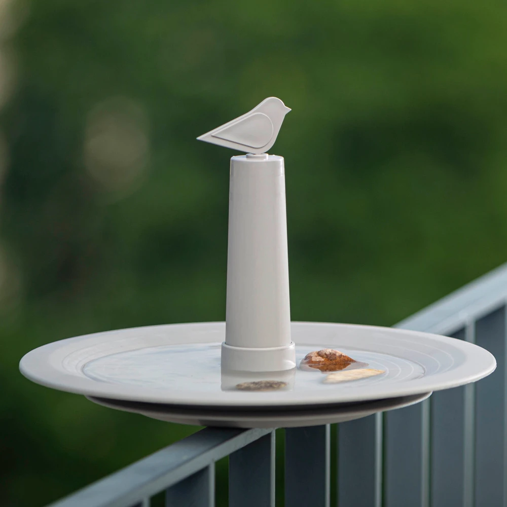 Vogelbad Finch Taupe 2 Vogelbad Finch Taupe - Afbeelding 2