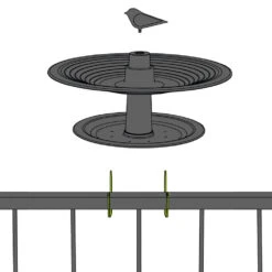 Vogelbad Finch Olijfgoen -Tuinartikelen Verkoop Winkel image 885