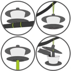 Voederhuis Finch Wijnrood -Tuinartikelen Verkoop Winkel image 907