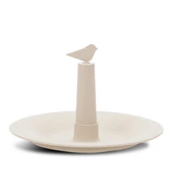 Vogelbad Finch Ivoor