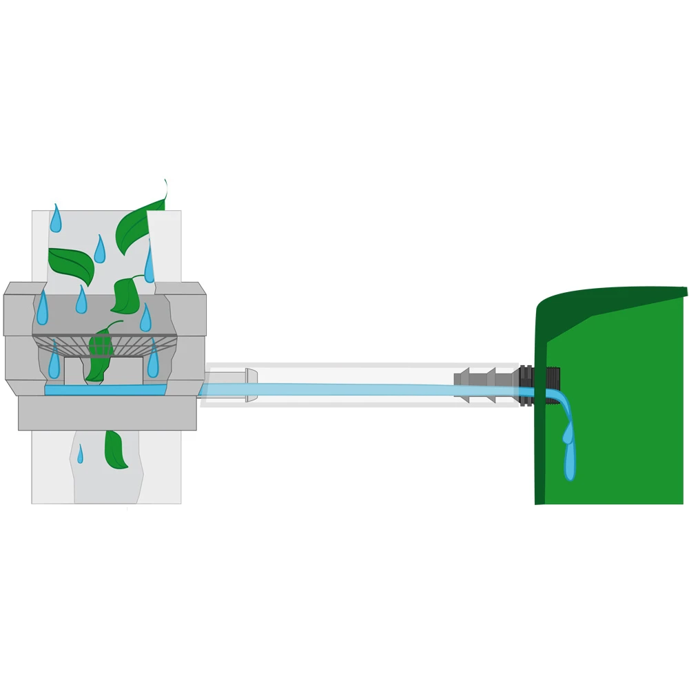 Regenton Vulautomaat Met Bladfilter 60/100 Mm 4 Regenton Vulautomaat Met Bladfilter 60/100 Mm - Afbeelding 4